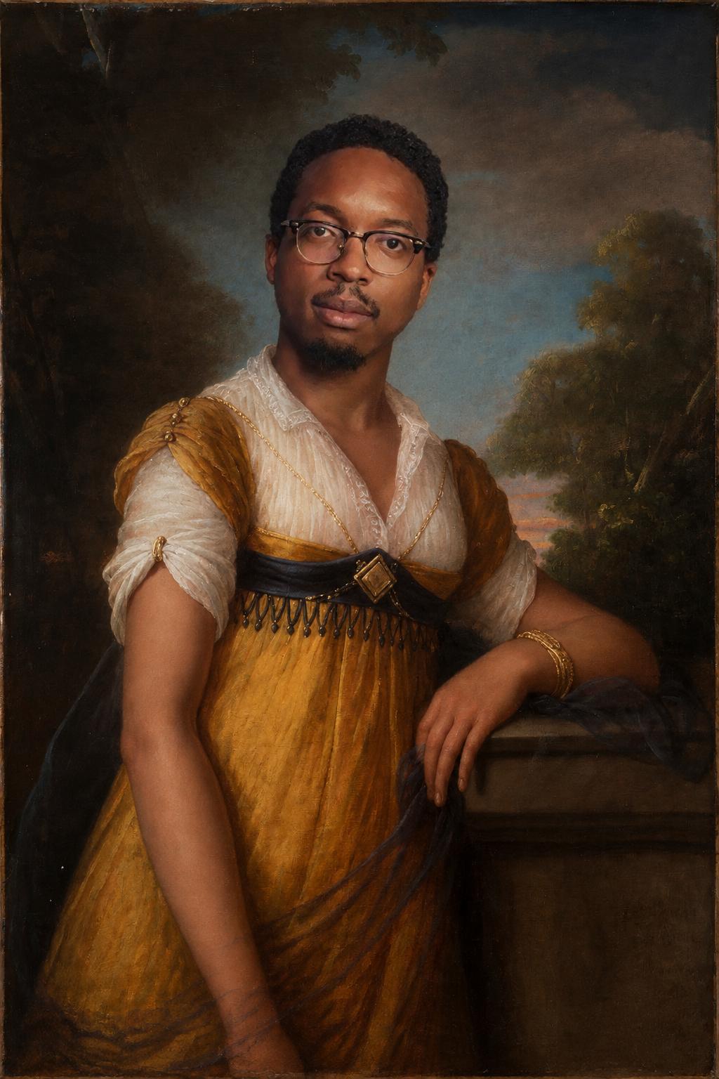 Painting Lady